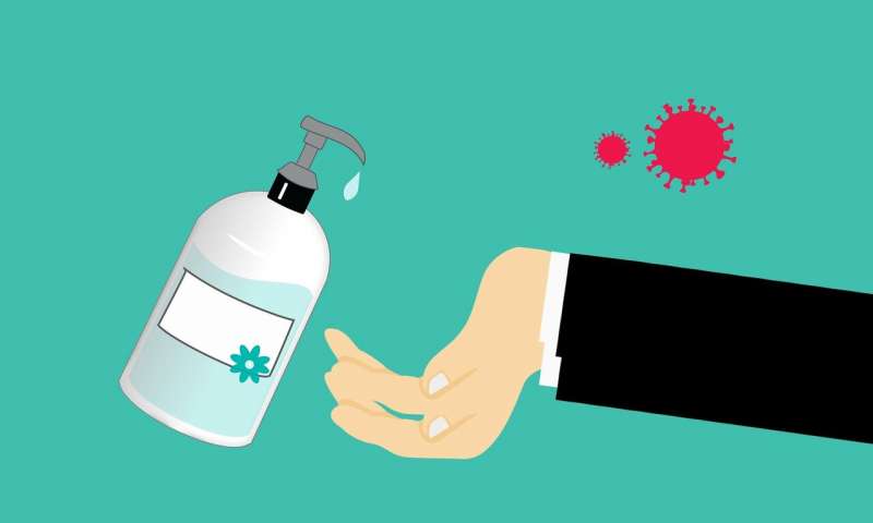 Hand sanitizer vapors can cause nausea, dizziness
