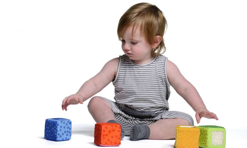 Babies talk more around human-made objects than natural ones