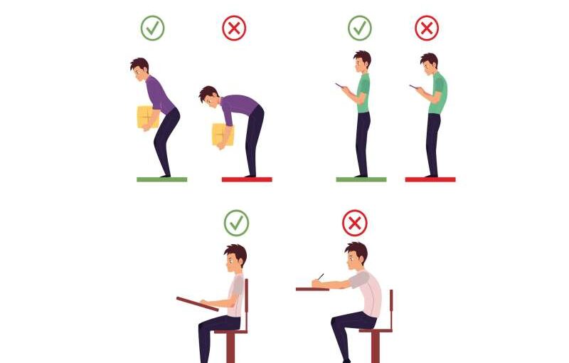 Having 'good' posture doesn't prevent back pain, and 'bad' posture doesn't cause it